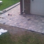 Stone Patio After