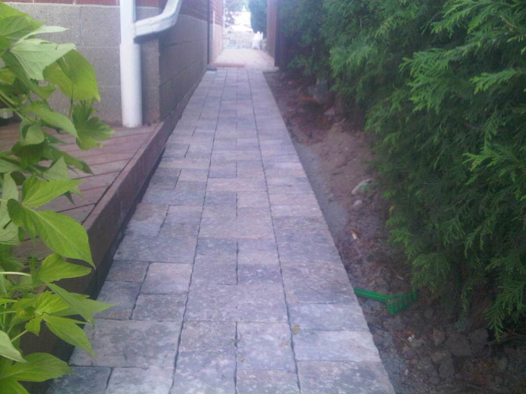 Stone Walkway After